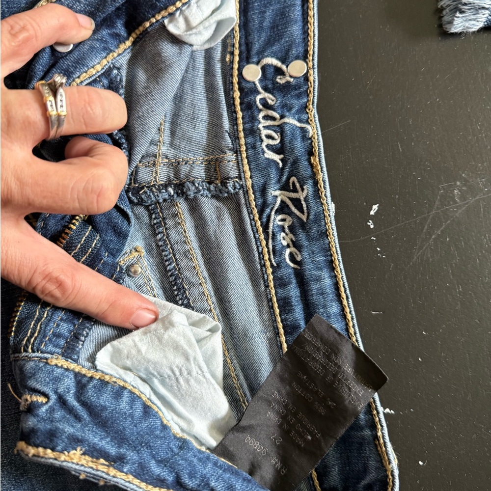 Women's Blue Jean Shorts